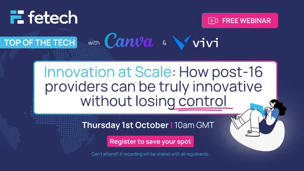 Top of the Tech: free webinar series with Canva and Vivi